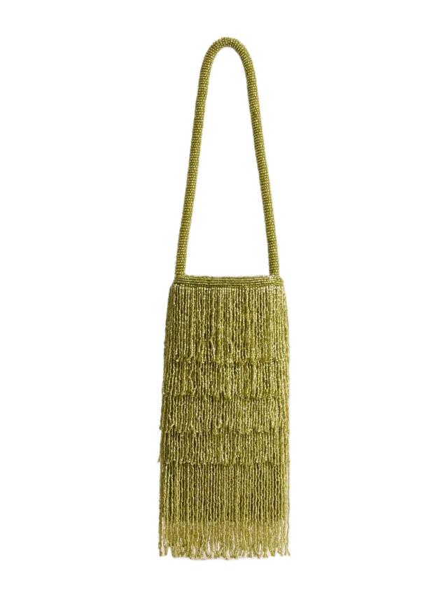 Tuckernuck Accessories Peridot Beaded Josphine Mini Bag