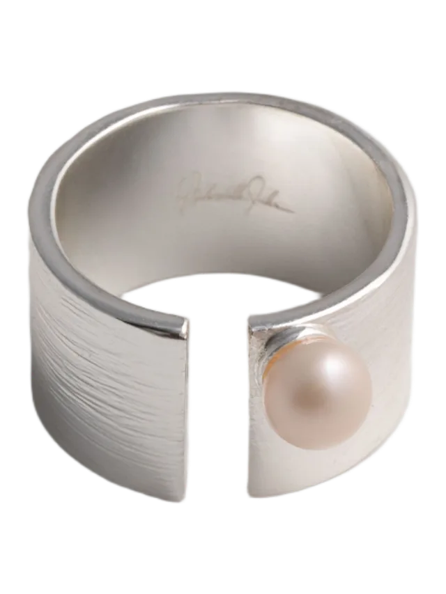 Mademoiselle Jules Perla Ring - Silver
