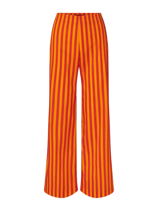 Simon Miller Pia Poplin Pant in Fruit Punch Stripe