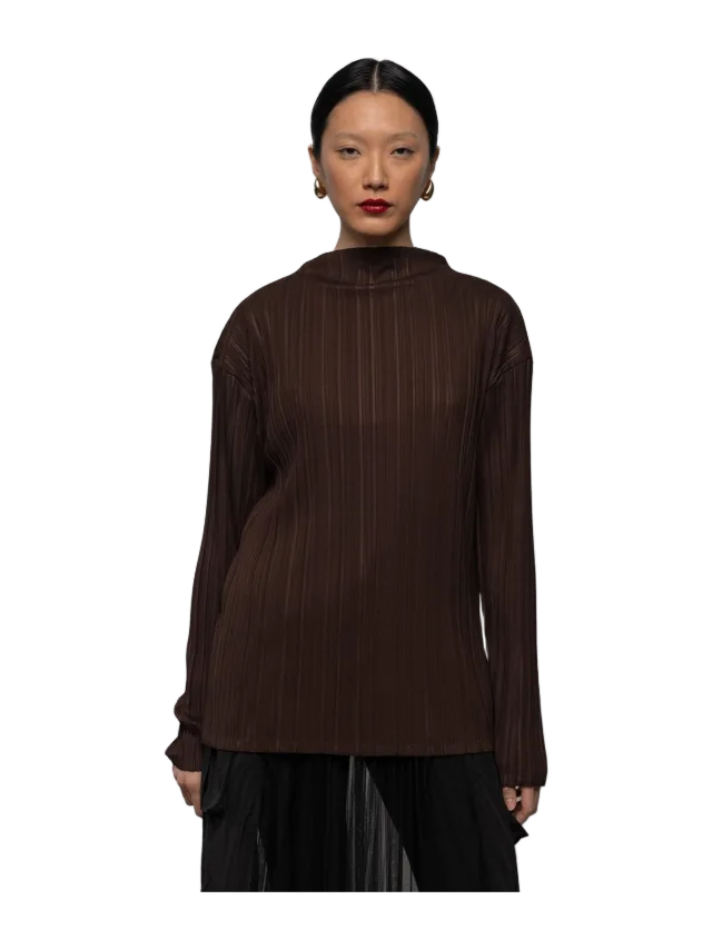 ESTHÉ Plisse Blouse &bull; ESTHE