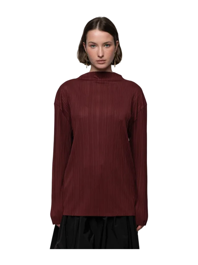 ESTHÉ Plisse Blouse &bull; ESTHE