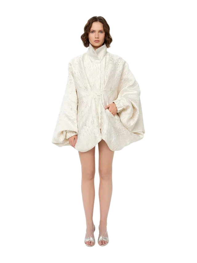 Alas Silk Plume Bomber