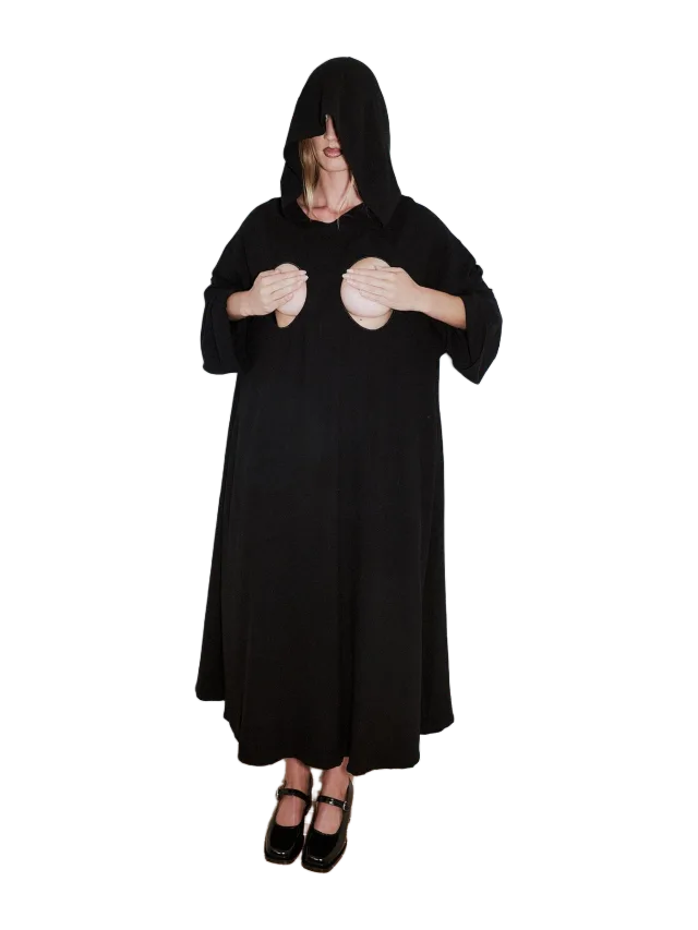 Fashion Brand Company PostPartum Death Cloak Soft Linen Black