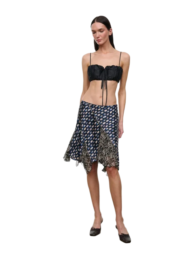 Staud Reannah Silk Skirt