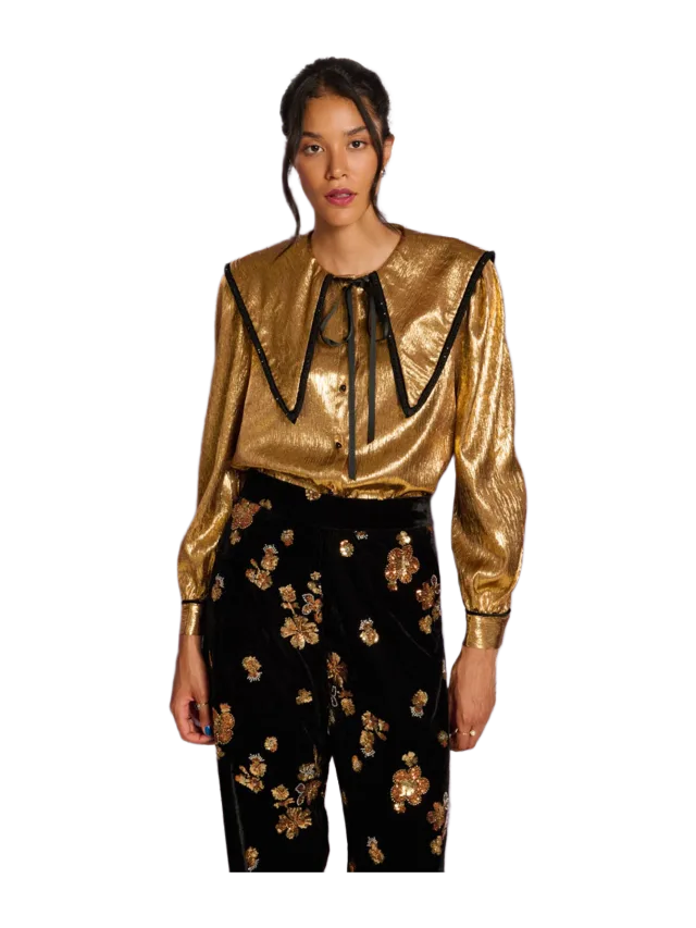 Sister Jane Rendez-vous Lame Blouse