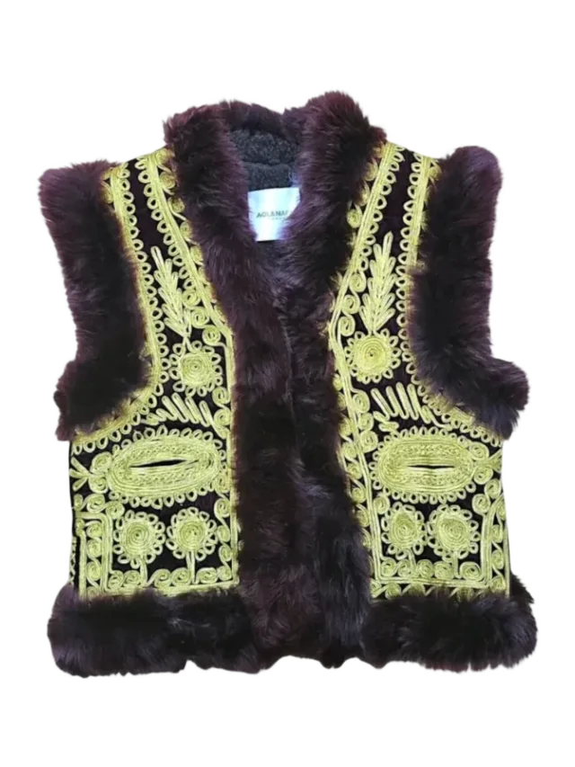 AQL&NAFS Rita Handmade Afghan Vest
