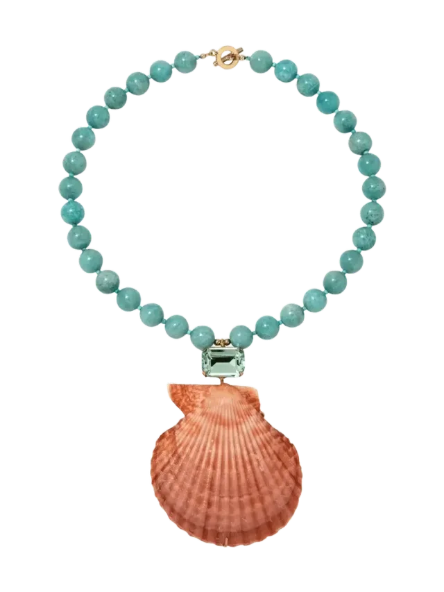 Jennifer Behr Roma Necklace -- Turquoise
