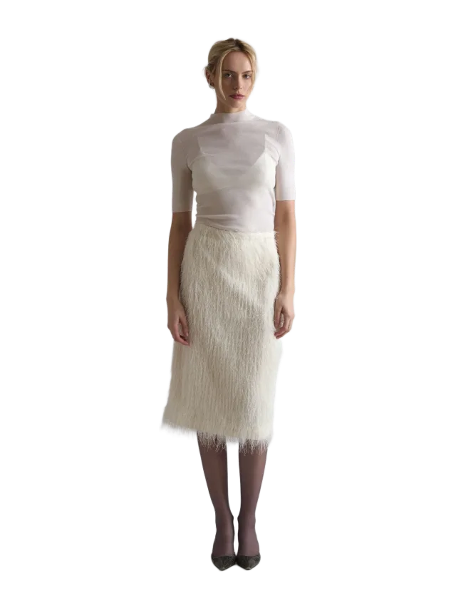 Centre Piece Romee Fringe Skirt
