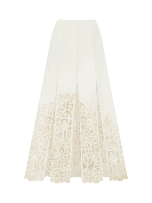 Alémais ROSEMARY EMBROIDERED SKIRT