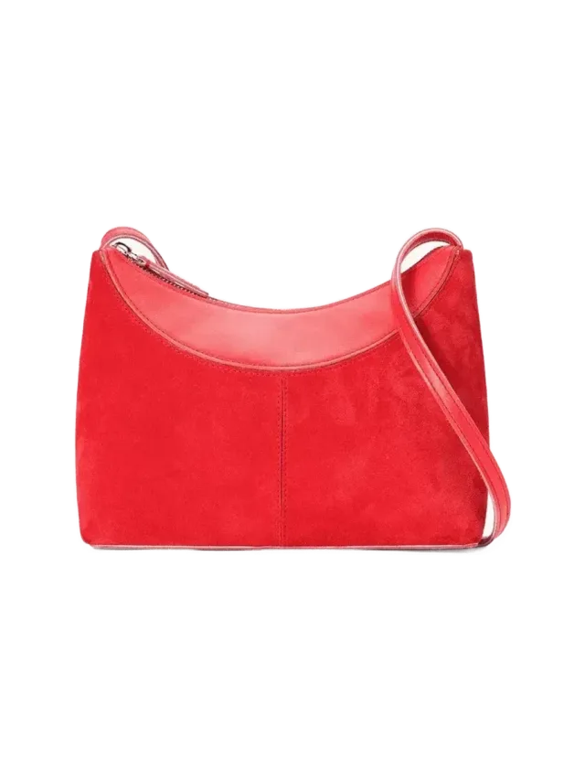 Staud ROWEY BAG | RED ROSE