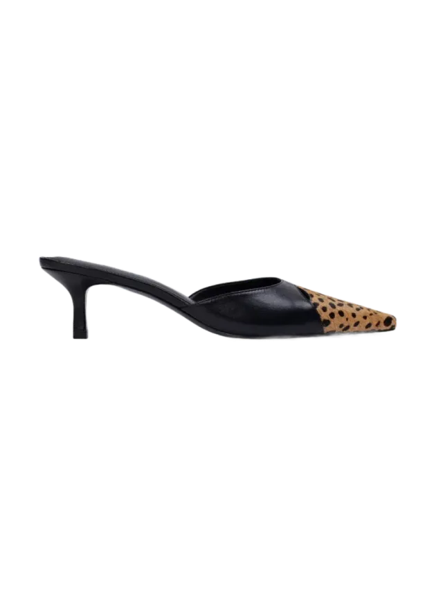 Black Suede Studio Rue 50 Mule