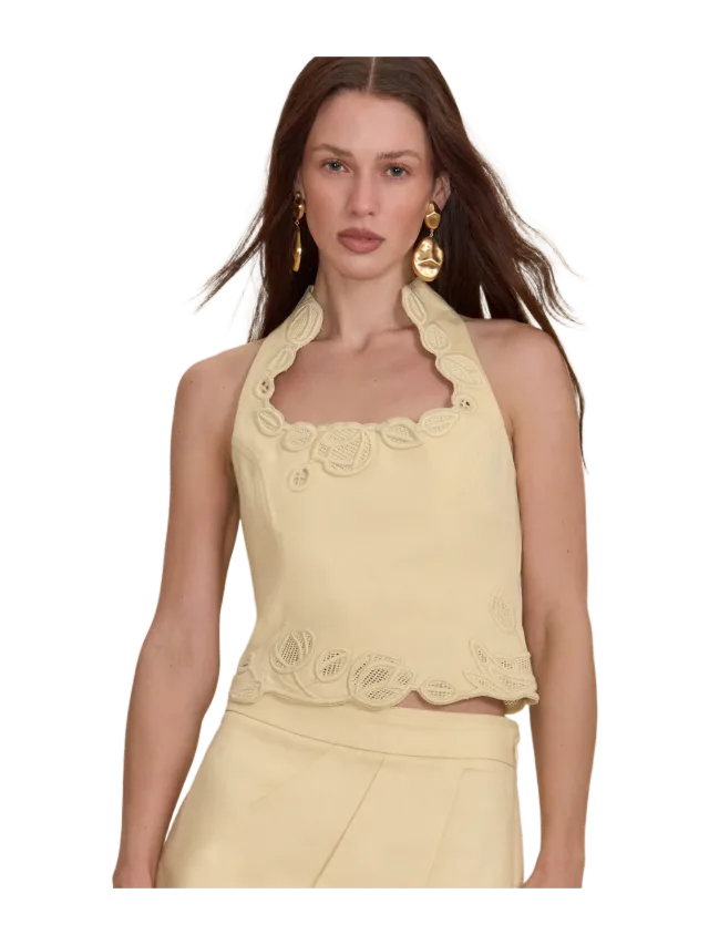 Cult Gaia RUTHIE TOP - TAPESTRY