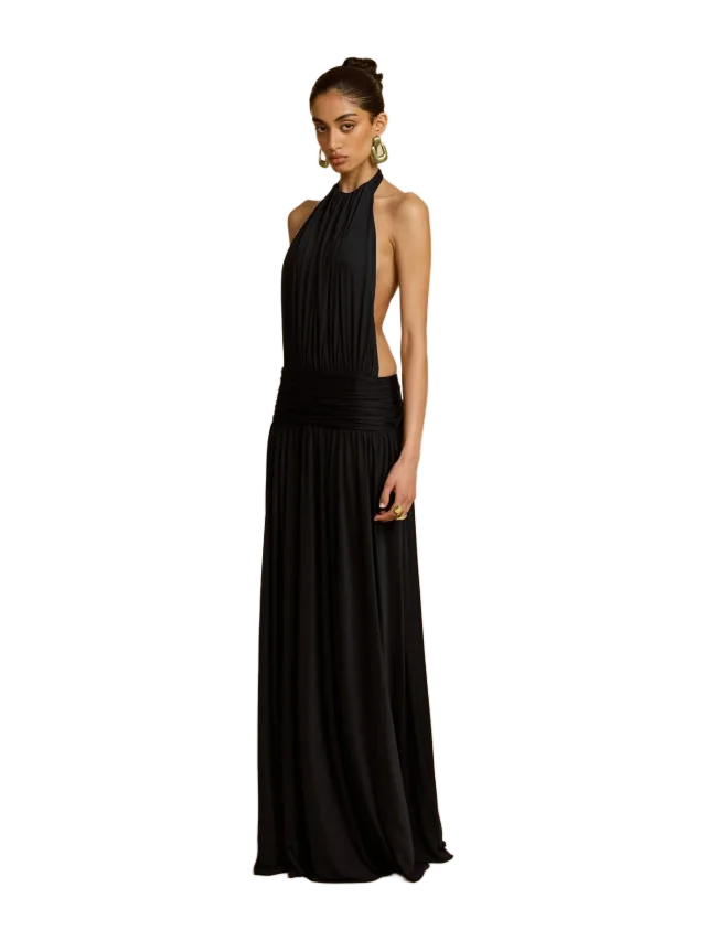 SANTINA DRESS BLACK