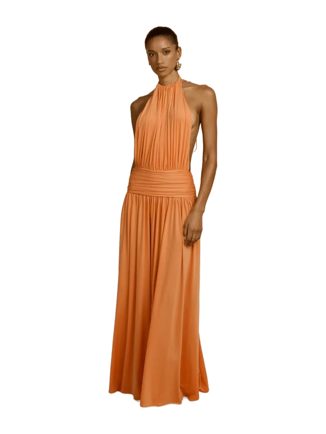 Arcina Ori SANTINA DRESS TANGERINE