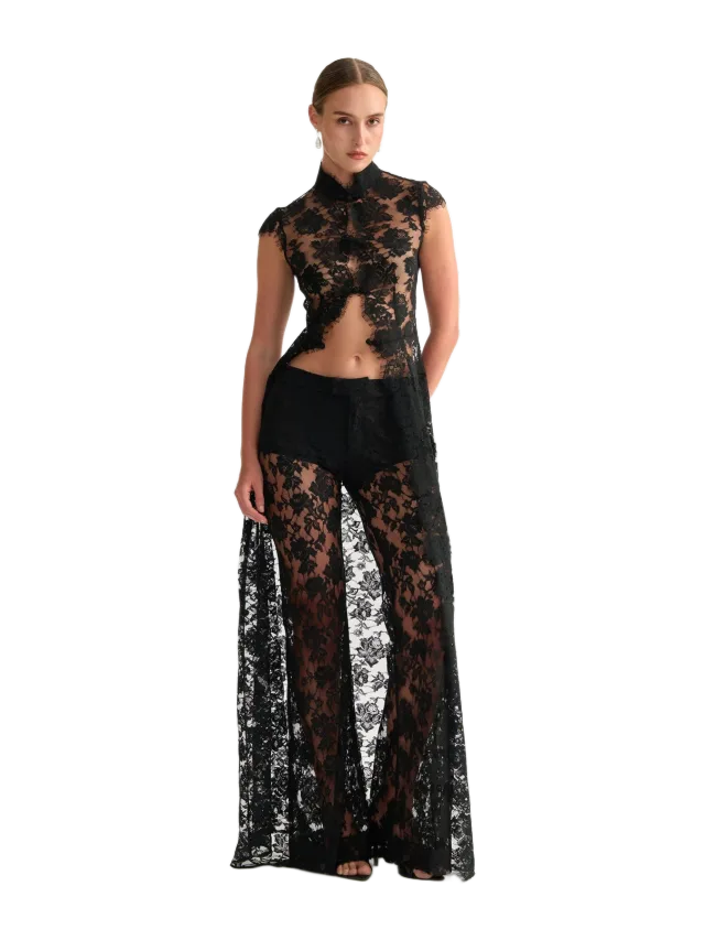 Sau Lee Saphina Lace Pant