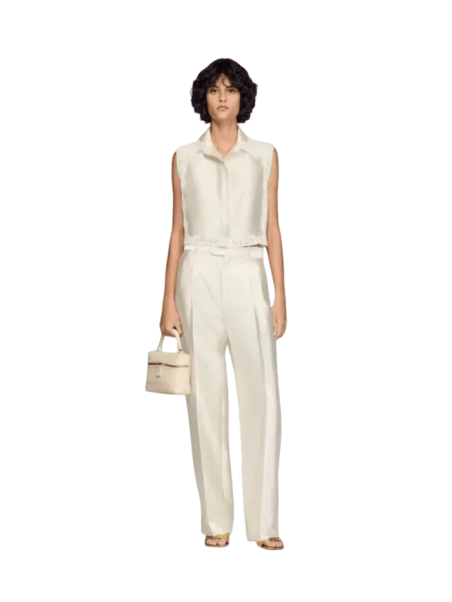 Sandro Satin Trousers