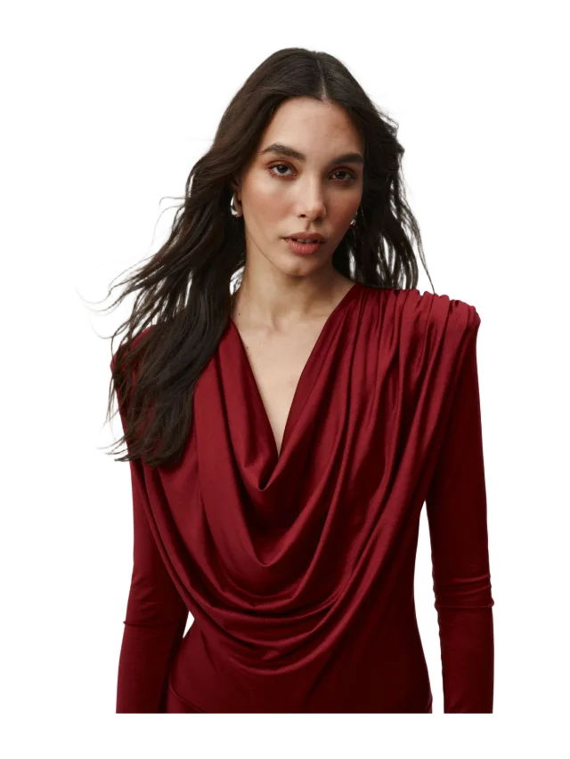 Undress Code Scarlett Bodysuit Burgundy