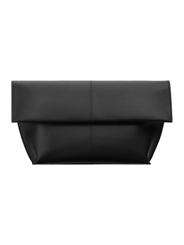 Freja Seamed Clutch Black