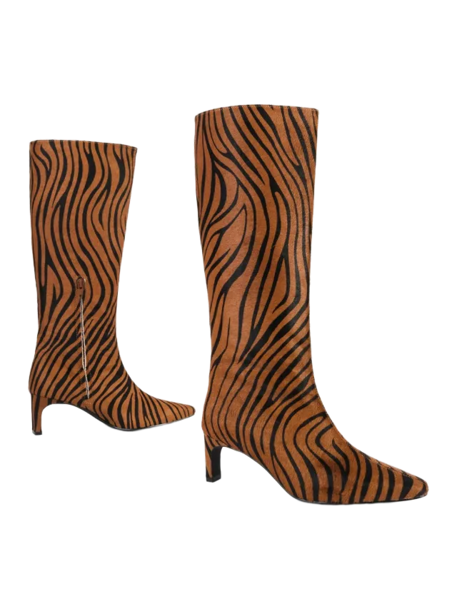 Intentionally Blank SEVILLE CALF HAIR KNEE HIGH BOOT
