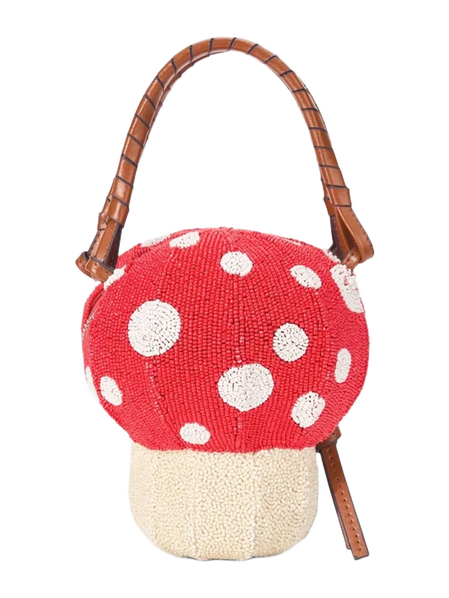 Staud Shroom Beaded Bag
