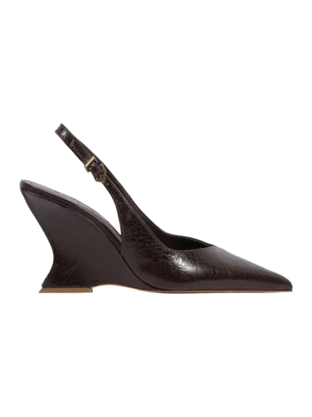 Siena Buckle Leather Pump
