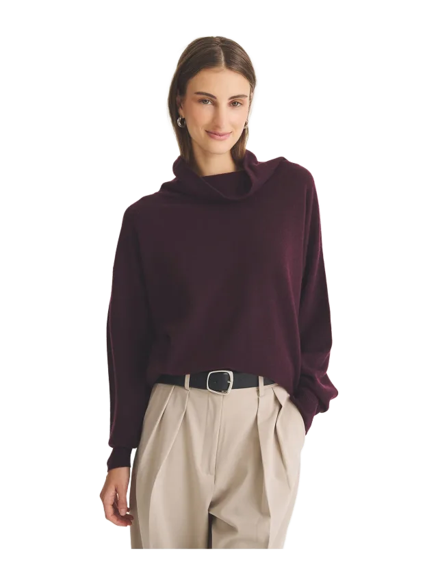 Naadam Signature Cashmere Funnel Turtleneck