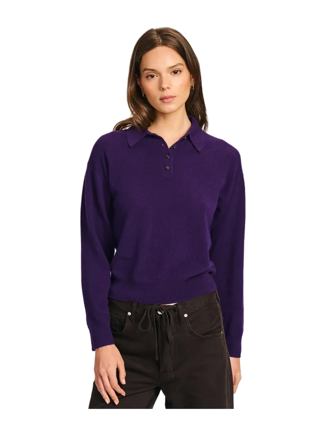 Naadam Signature Cashmere Polo Sweater