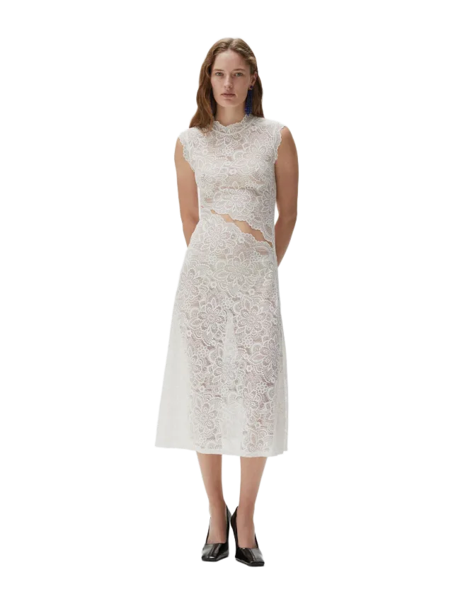 Beaufille Silva Dress in Floral Lace