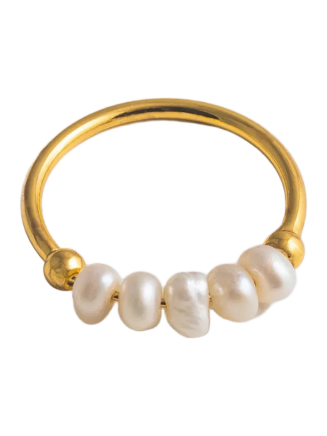 Mademoiselle Jules Sirena Ring - Gold