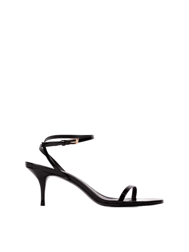 Black Suede Studio Slone 65 Sandal