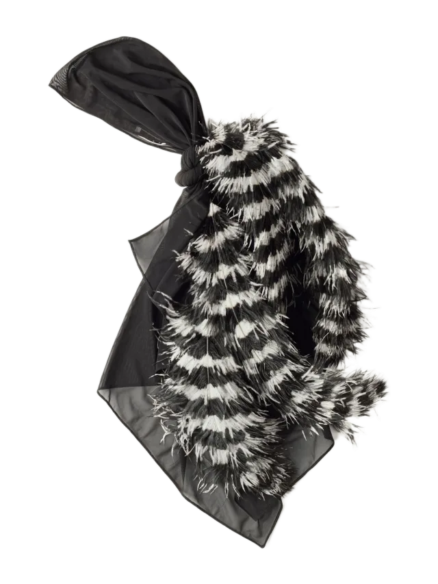 Fancì Club Sly Feather Headscarf