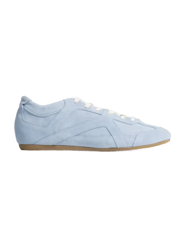 Anonymous Copenhagen Sneakerina Calf suede Porcelain blue