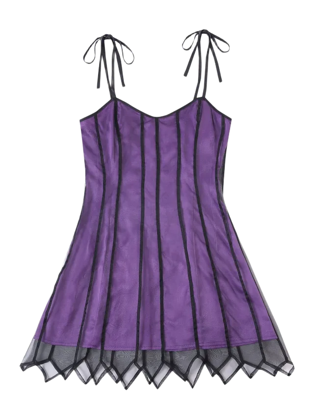 Fashion Brand Company Spirit Halloween Silk Mini Dress