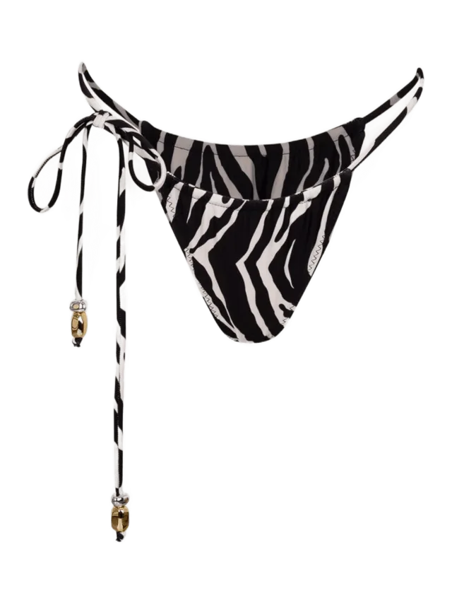 Same Stone Beaded String Bottom