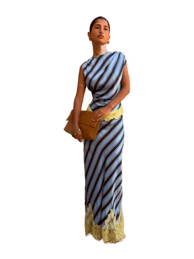 Never Fully Dressed Stripe Maeva Skirt
