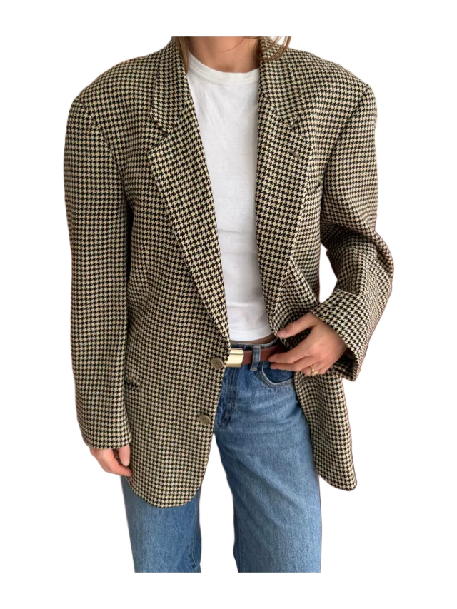 Havre Studio Stunning Armani blazer in houndstooth