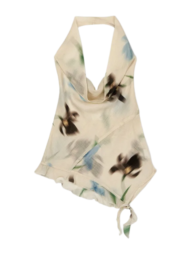 Carmen Says Summer Floral Print Ice Top