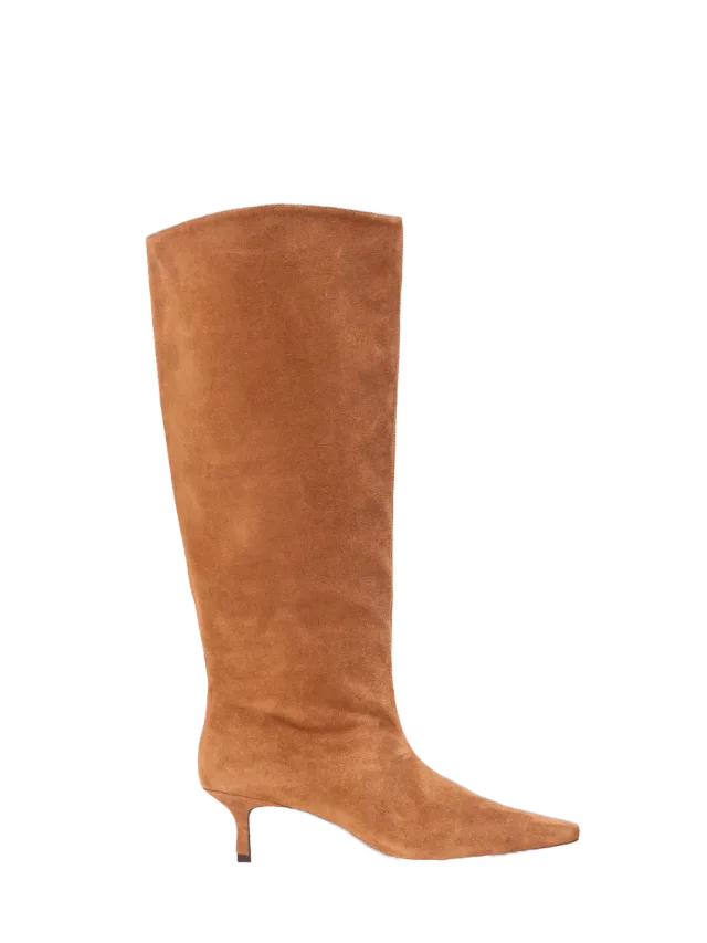 Black Suede Studio Sutton 50 Boot