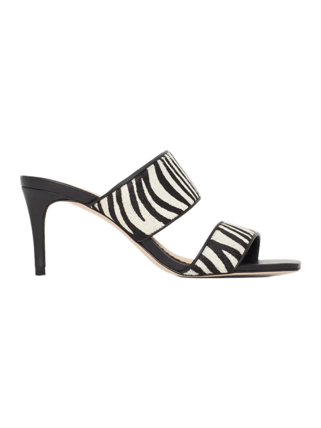 Cinq à Sept Sutton Zebra Haircalf Sandal