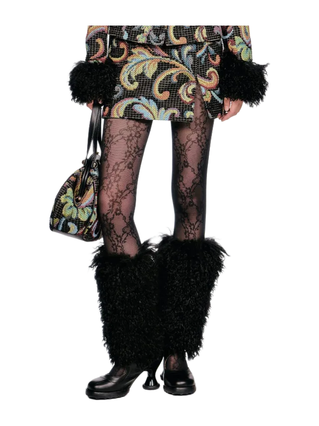 Anna Sui Tapestry Mini Skirt