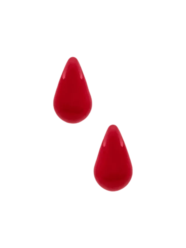 8 Other Reasons Teardrop Earrings in Red