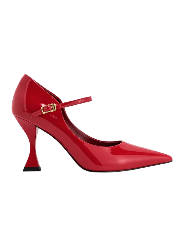 JW Pei Thalina Patent Leather Pumps - Red