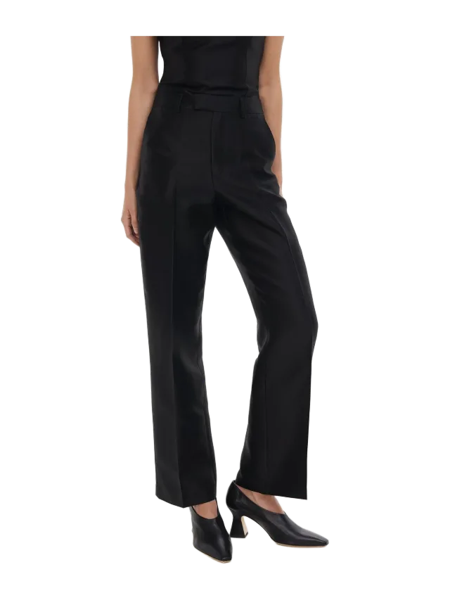Alas Silk The Botanist’s Trousers in Black