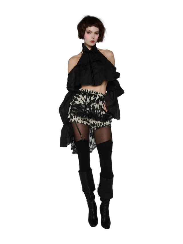 Selkie The Caviar Ascot Blouse