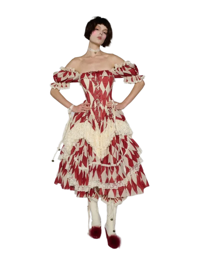 Selkie The Red Harlequin Cinema Dress