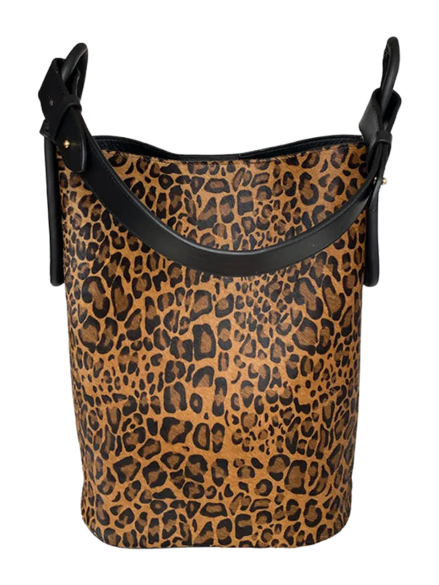 ISIDORA MALVA TIERRALTA TOTE IN LEOPARD