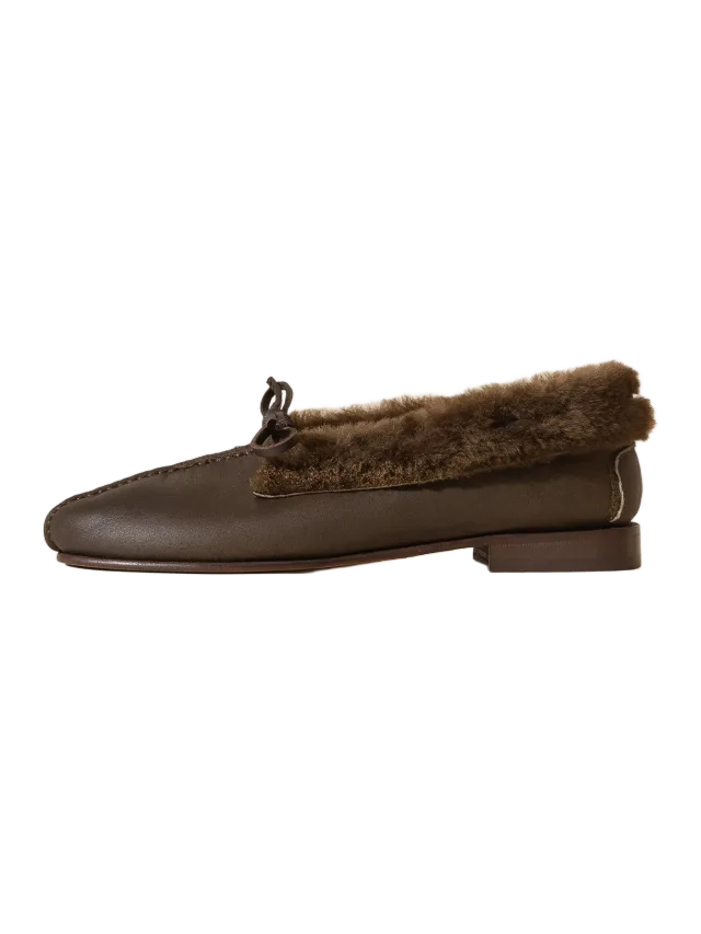 Hereu TILLA SHEARLING - Deconstructed Babouche