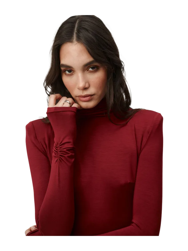 Undress Code Timeless Bodysuit Burgundy