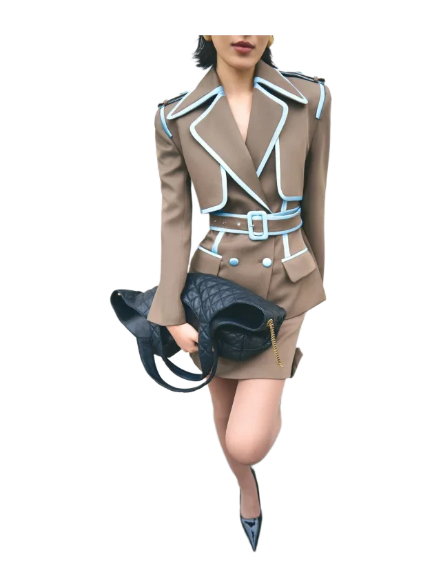 Keira Tong Tipped Skirt
