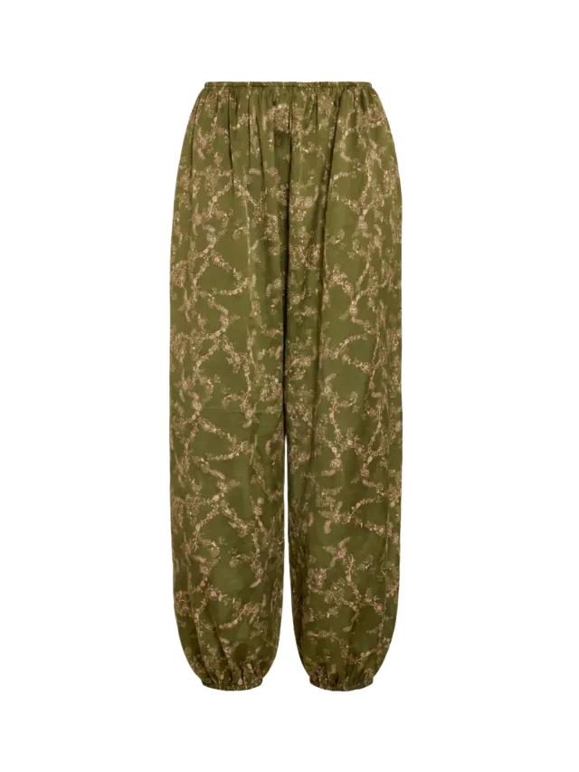 Amanda Uprichard Torrie Pants in Christina Print